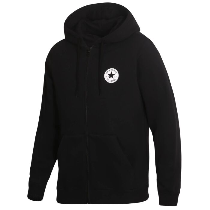 TAYLOR FLEECE Converse BACK CHUCK GO-TO BRUSHED PATCH HOODIE ZIP