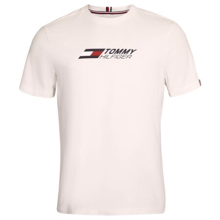 Tommy Hilfiger ESSENTIALS BIG LOGO S/S TEE - Мъжка тениска
