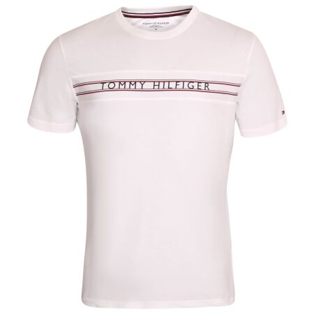 Tommy Hilfiger CLASSIC-CN SS TEE PRINT - Мъжка тениска