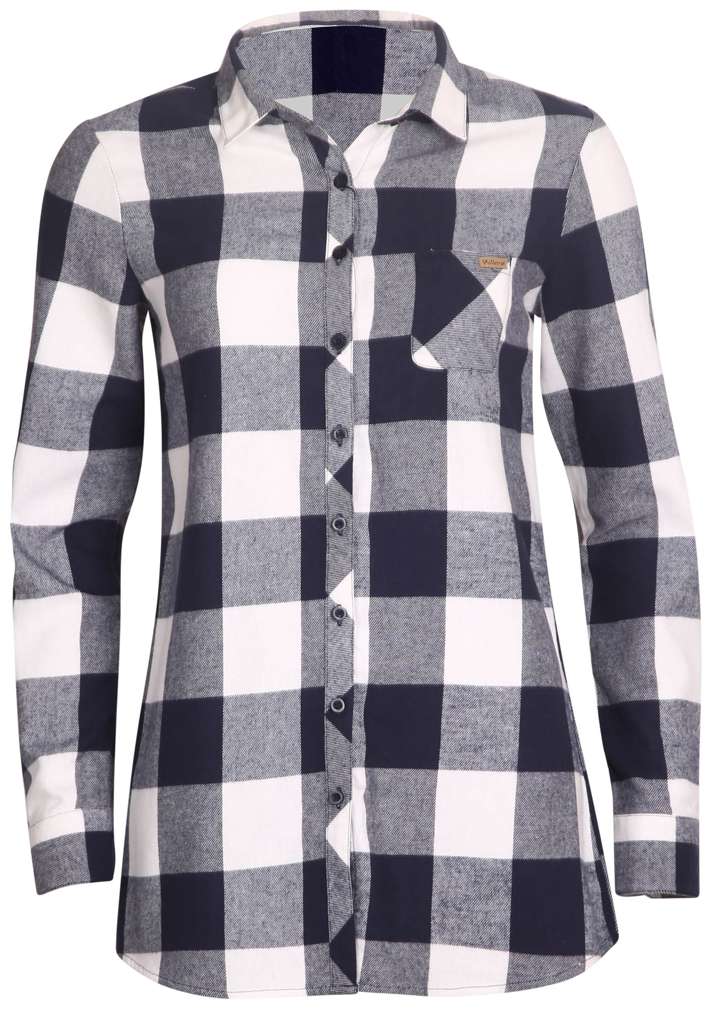 Damenbluse Flanell