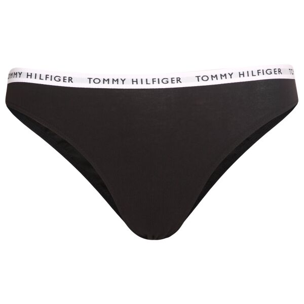 Tommy Hilfiger 3P BIKINI Damen Unterhose, Schwarz, Größe S