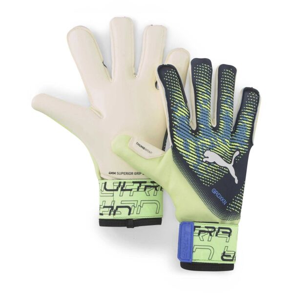 Puma ULTRA GRIP 1 HYBRID Mănuși Portar Bărbați, Verde Deschis, Veľkosť 11