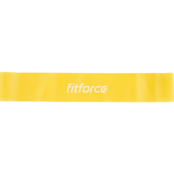 Fitforce EXELOOP SOFT Sportband, Gelb, Größe Os