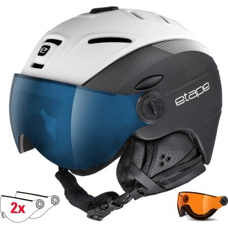 Etape COMP PRO V2 - Unisex lyžařská přilba s visorem