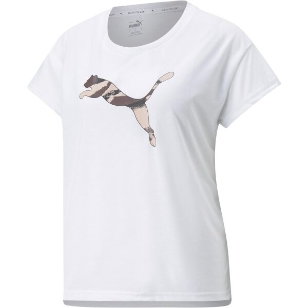 Puma MODERN SPORTS TEE Damenshirt, Weiß, Größe L