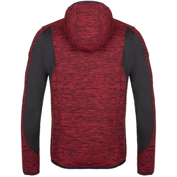 Loap GAEFRED Мъжки туристически пуловер, червено, Veľkosť M