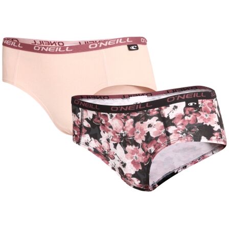 O'Neill HIPSTER FLORAL & PLAIN 2-PACK - Дамски бикини