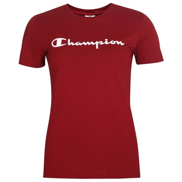 Champion CREWNECK T-SHIRT Női póló, piros, méret L