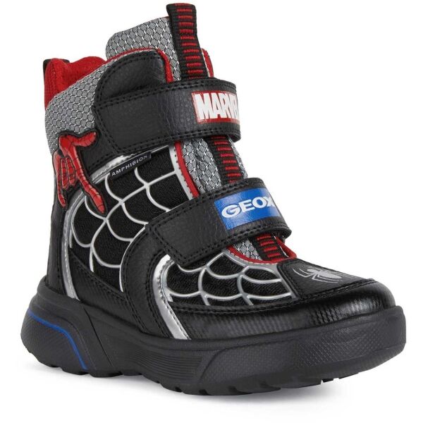 Geox J SVEGGEN B. Зимни обувки за момчета, черно, размер