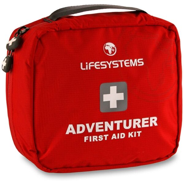 LIFESYSTEMS ADVENTURER FIRST AID KIT Лекарска чанта, червено, Veľkosť Os