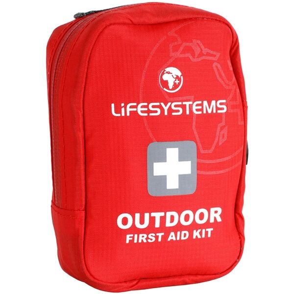 LIFESYSTEMS OUTDOOR FIRST AID KIT Лекарска чанта, червено, Veľkosť Os