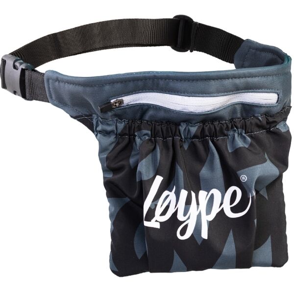 Løype PET TRAINER TREAT BAG Zárható táska a jutalomfalatokra, fekete, méret os