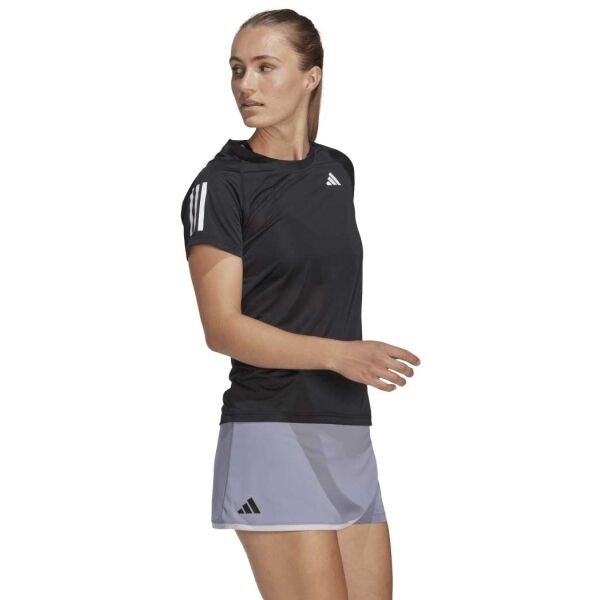Adidas CLUB TEE Dámske Tenisové Tričko, čierna, Veľkosť L