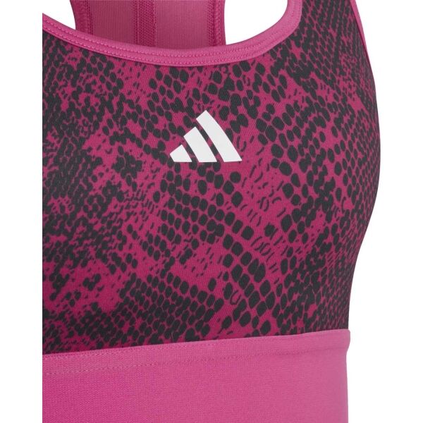 Adidas TI AOP PW BRA Спортен сутиен за момичета, розово, Veľkosť 128