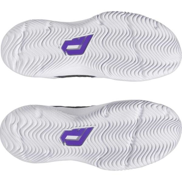 Adidas DAME CERTIFIED Мъжки баскетболни обувки, бяло, Veľkosť 44 2/3