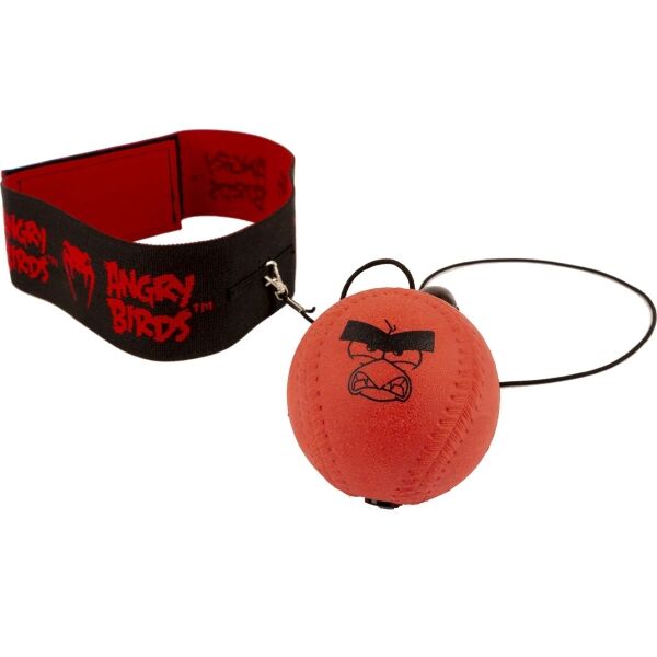 Venum ANGRY BIRDS REFLEX BALL Детска топка за бокс, червено, Veľkosť Os