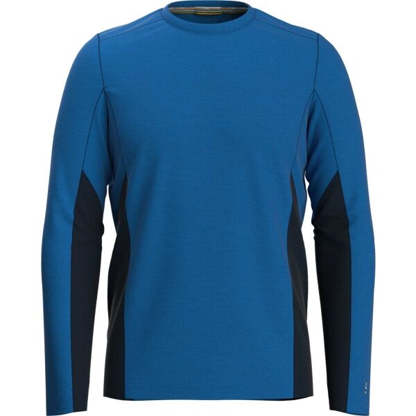 Smartwool M MERINO SPORT LONG SLEEVE CREW Мъжка тениска, синьо, размер