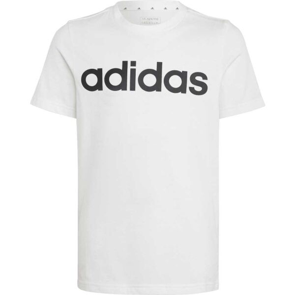 adidas LIN TEE Тениска за момчета, бяло, размер