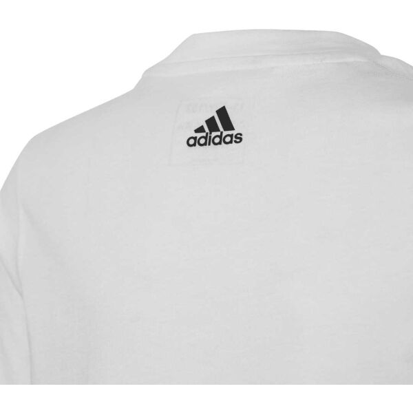 Adidas LIN TEE Jungenshirt, Weiß, Größe 128
