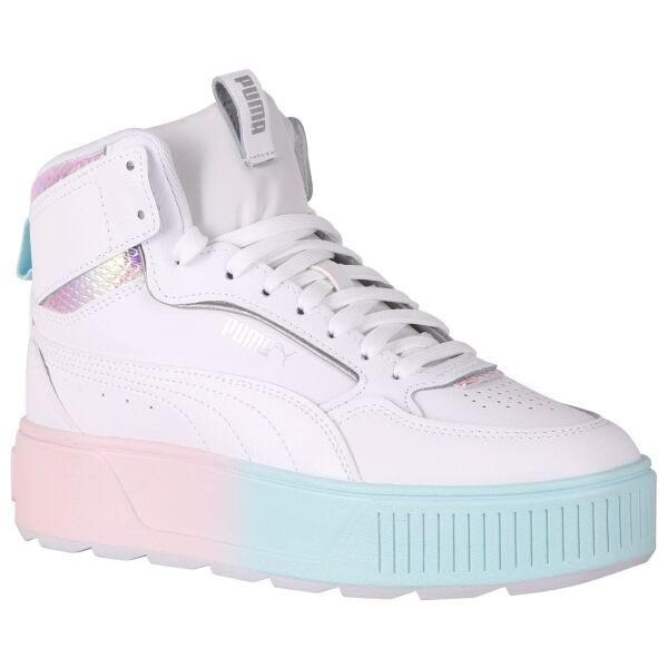 Puma KARMEN REBELLE MID EXOTICS Damensneaker, Weiß, Größe 38.5