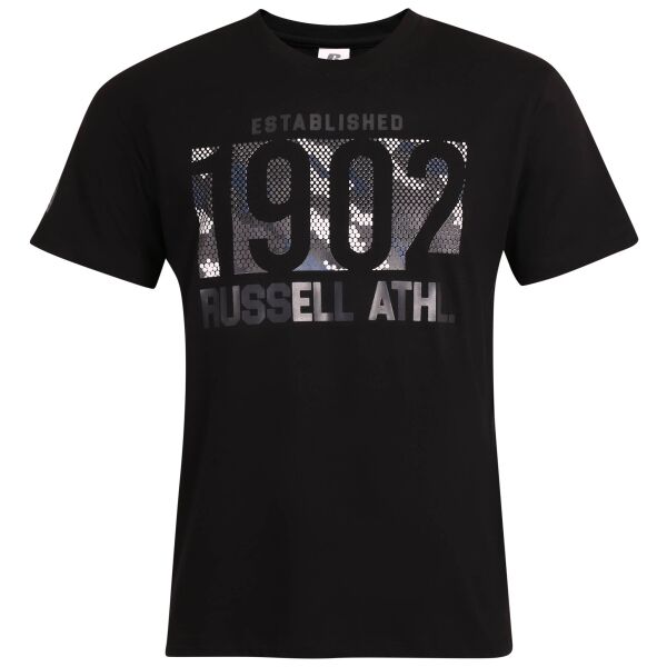 Russell Athletic TEE SHIRT Férfi póló, fekete, méret L