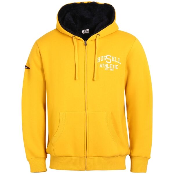 Russell Athletic SWEATSHIRT Férfi pulóver, sárga, méret L