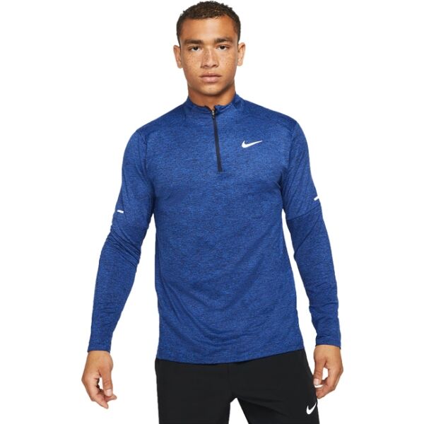 Nike DRI-FIT ELEMENT Férfi pulóver futáshoz, kék, méret L
