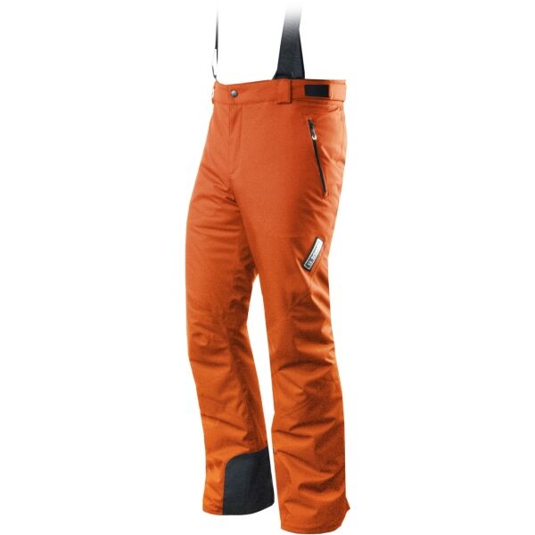 TRIMM DERRYL Мъжки панталони за ски, оранжево, Veľkosť L