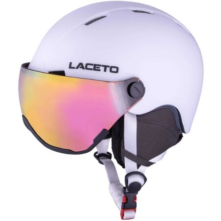 Laceto BIANCO M - Kask narciarski