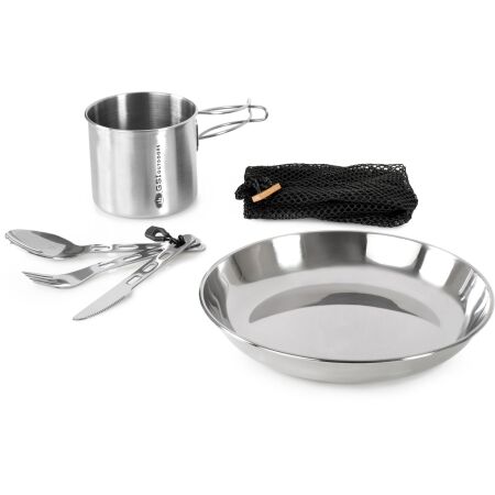 GSI GLACIER STAINLESS 1 PERSON SET - Camping kit