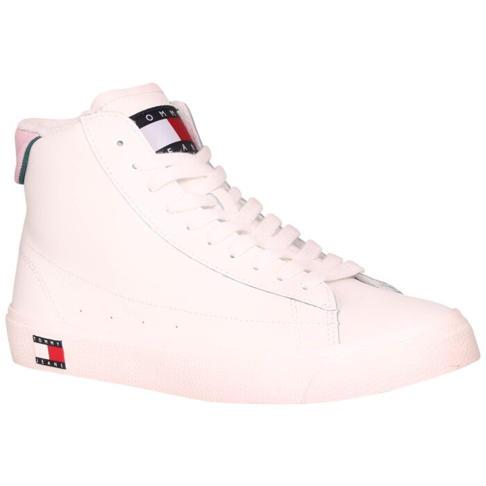 Tommy Jeans high sneaker  Tommy hilfiger shoes, Tommy shoes, Tommy  hilfiger shoes women