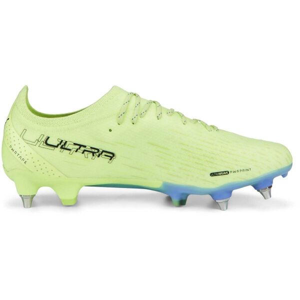 Puma ULTRA ULTIMATE MxSG Férfi futballcipő, világoszöld, méret 46.5