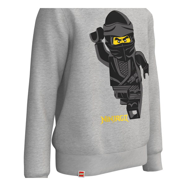 LEGO® Kidswear SWEATSHIRT W. Jungen Sweatshirt, Grau, Größe 134