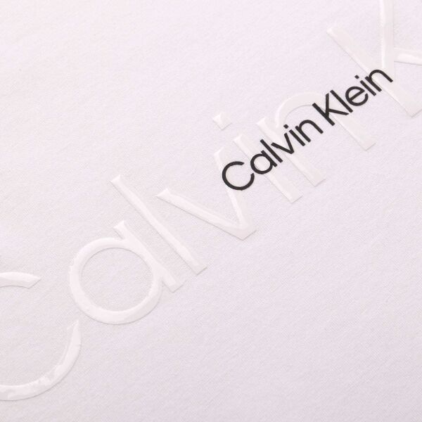 Calvin Klein EMB ICON LOUNGE-S/S CREW NECK Herrenshirt, Weiß, Größe S
