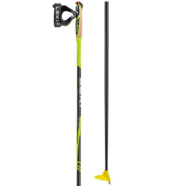 Leki CC 450 Skistöcke Für Den Langlauf, Schwarz, Größe 150