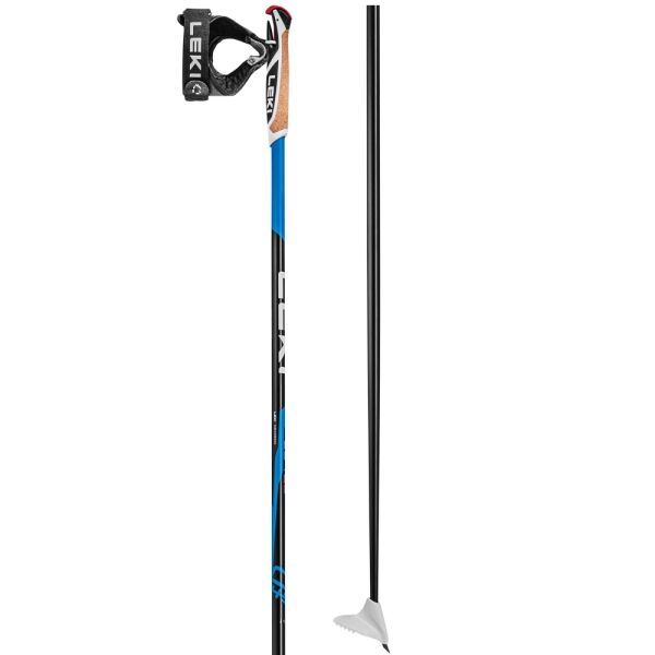 Leki CC 450 Skistöcke Für Den Langlauf, Schwarz, Größe 160