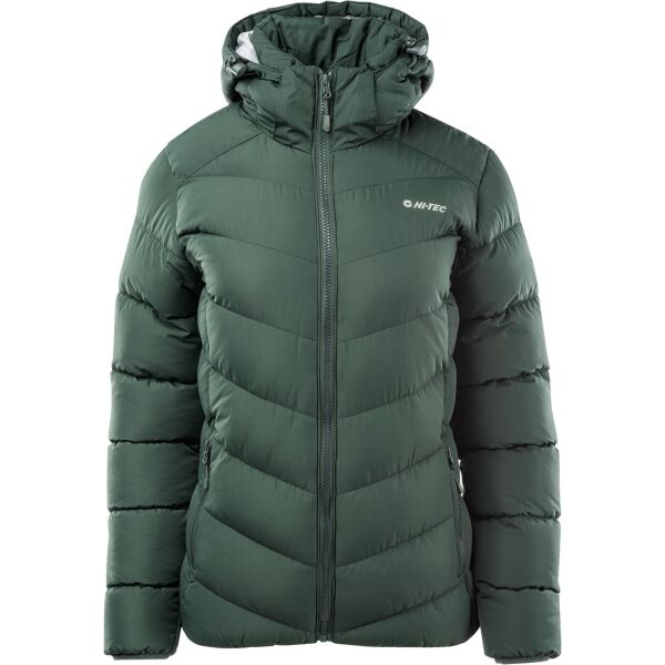 Hi-Tec LADY SAFI II Női steppelt téli kabát, sötétzöld, méret L