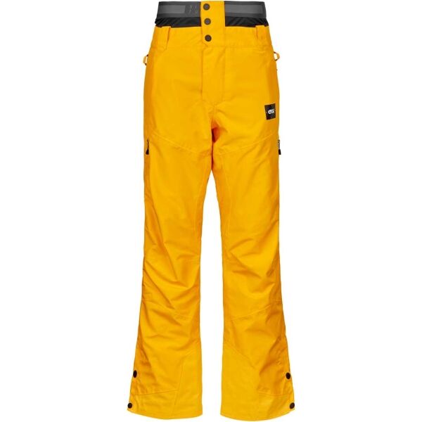 Picture OBJECT Мъжки скиорски панталон, жълто, Veľkosť XL
