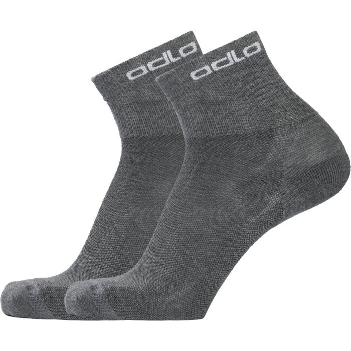  Odlo Unisex CERAMICOOL Run Socks (Quarter)