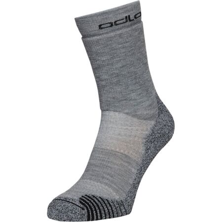 Odlo SOCKS CREW ACTIVE WARMHIKING - Чорапи от мериносова вълна