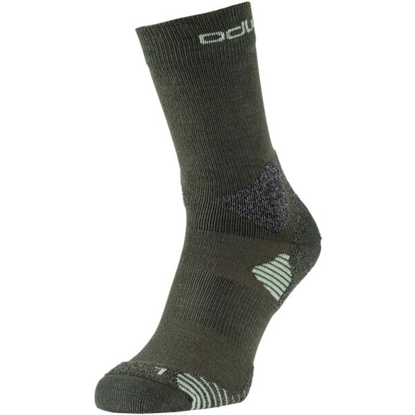 Odlo SOCKS CREW PRIMALOFT HIKE Чорапи, зелено, размер