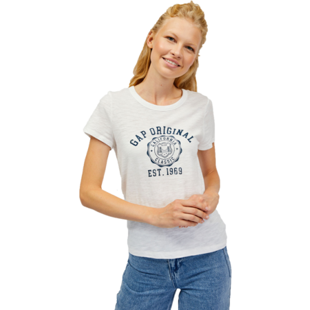 GAP V-SS FOREVERSOFT CREW - Women's T-shirt