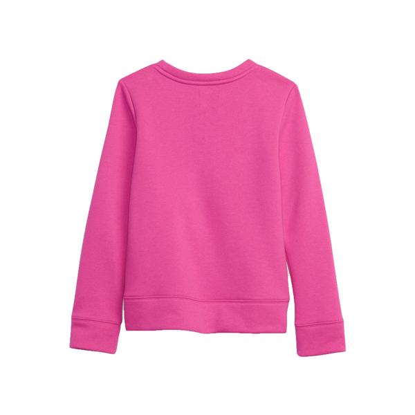 GAP V-DB LOGO CREW Sweatshirt Für Mädchen, Rosa, Größe L