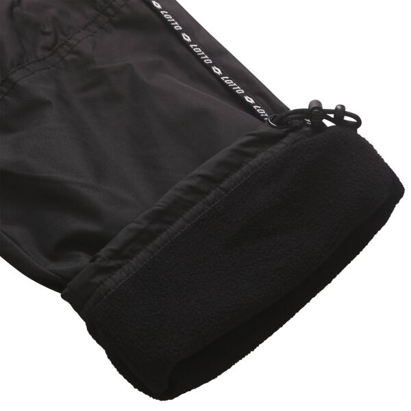Lotto ALFI Детски затоплящи  панталони, черно, Veľkosť 152-158