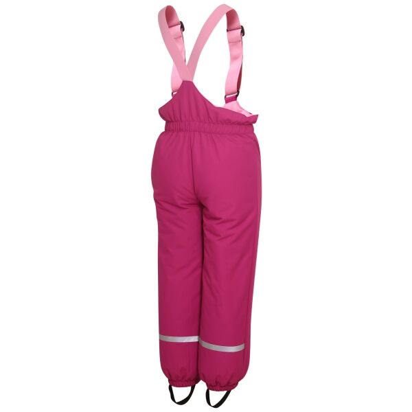 Lewro ARIEL Детски затоплящи  панталони, розово, Veľkosť 116-122