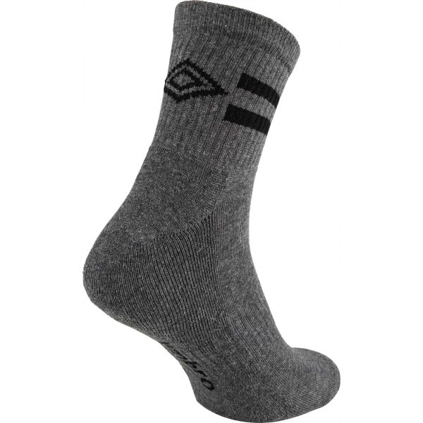 Umbro STRIPED SPORTS SOCKS - 3 PACK Мъжки чорапи, микс, Veľkosť S