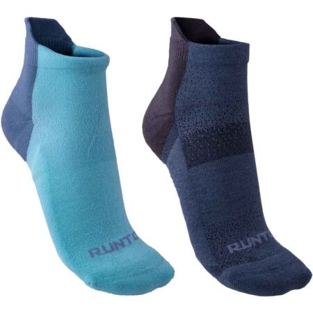 Runto RUN SOCKS  2P - 2 pairs of sports socks with antibacterial treatment