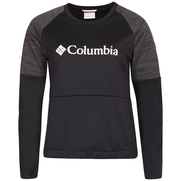 Columbia WINDGATES CREW Női pulóver, fekete, méret L