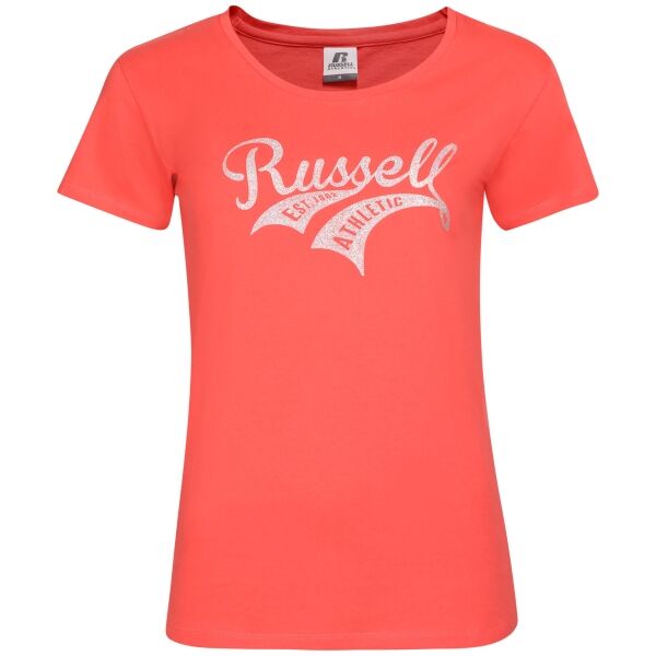 Russell Athletic TEE SHIRT Дамска тениска, оранжево, размер