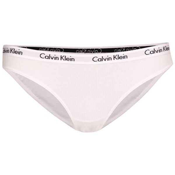 Calvin Klein 3PK BIKINI Damen Unterhose, Weiß, Größe XS